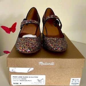 Womens Madwell Mart Jane pumps in Glitter